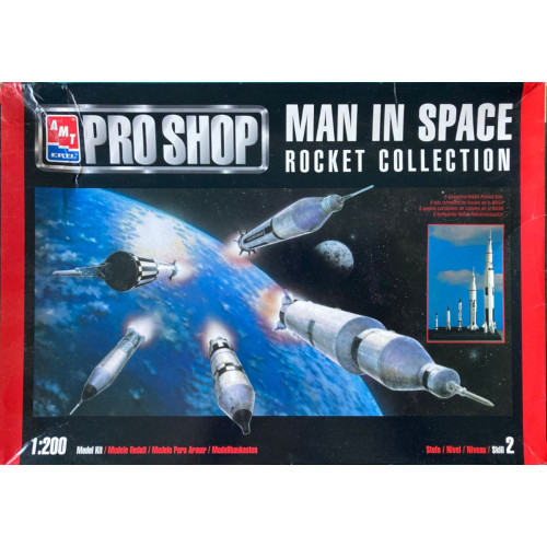 [AMT ERTL] Man In Space Rocket Collection 1/200 scale