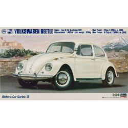 [HASEGAWA] Wolkswagen Type1 Beetle 1/24 scale