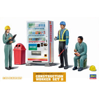 [HASEGAWA] Construction Worker Set B 1/35 scale