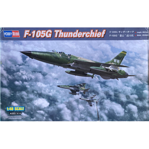 [HOBBY BOSS] F-105G Thunderchief 1/48 scale