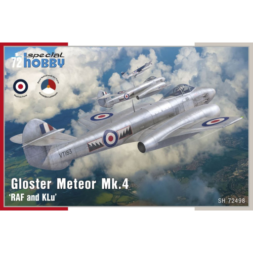 [SPECIAL HOBBY] Gloster Meteor Mk.4 1/72 scale