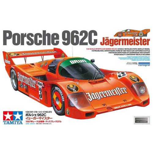 [TAMIYA] Porsche 962C Jägermeister 1/24 scale