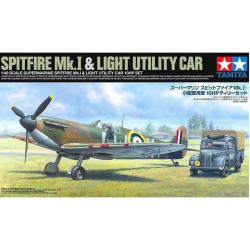 [TAMIYA] Spitfire Mk.I & Light Utility Car 1/48 scale