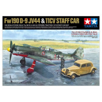 [TAMIYA] Fw190 D-9 JV44 & 11CV Staff Car 1/48 scale