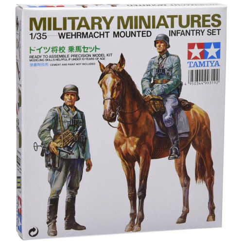[TAMIYA] Wehrmacht Mounted Infrantry Set 1/35 scale