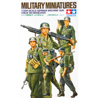 [TAMIYA] German Machine Gun Crew on Maneuver Set 1/35 scale