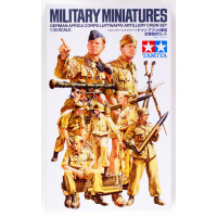 [TAMIYA] German Africa Corps Luftwaffe Artillery Set 1/35 scale