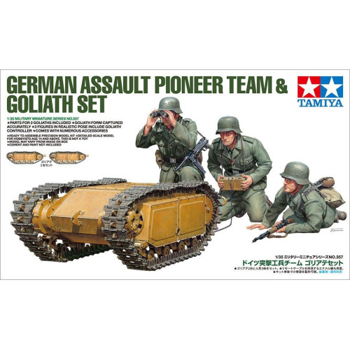 [TAMIYA] German Assault Pioneer Team & Goliath Set 1/35 scale