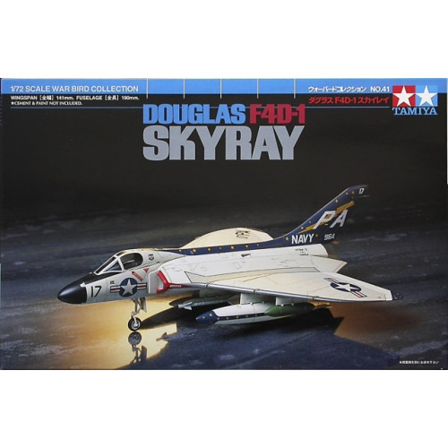 [TAMIYA] Douglas F4D-1 Skyray 1/72 scale