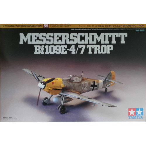 [TAMIYA] Messerschmitt Bf109E-4/7 Trop 1/72 scale