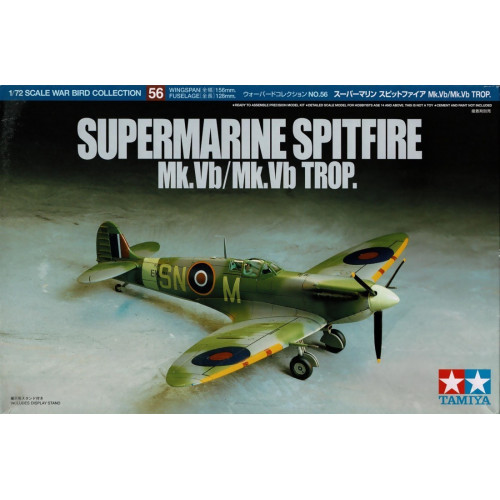 [TAMIYA] Supermarine Spitfire Mk.Vb/Mk.Vb Trop 1/72 scale