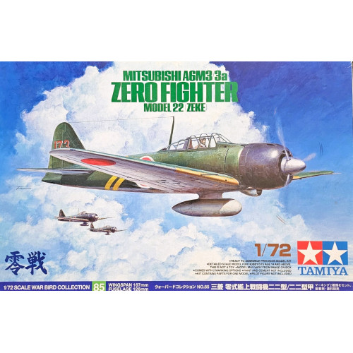 [TAMIYA] Mitsubishi A6M3/3a Zero Fighter 1/72 scale