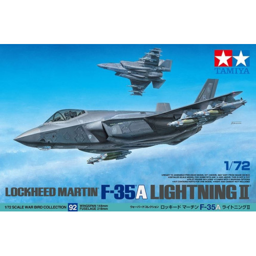 [TAMIYA] Lockheed Martin F-35A Lightning II 1/72 scale