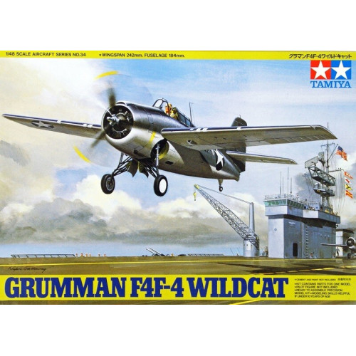 [TAMIYA] Gruman F4F-4 Wildcat 1/48 scale